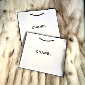 2 Chanel Gift Bags Authentic